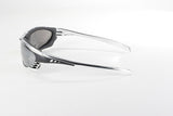 Silver Streak Padded Motorcycle Glasses