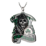 Sons of Anarchy Green "SAMBEL" Pendant w/ Chain