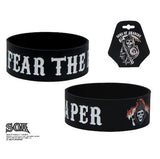 Sons of Anarchy "FEAR THE REAPER" Silicone Bracelet