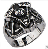 Sons of Anarchy Celtic Engine Stainless Steel Ring